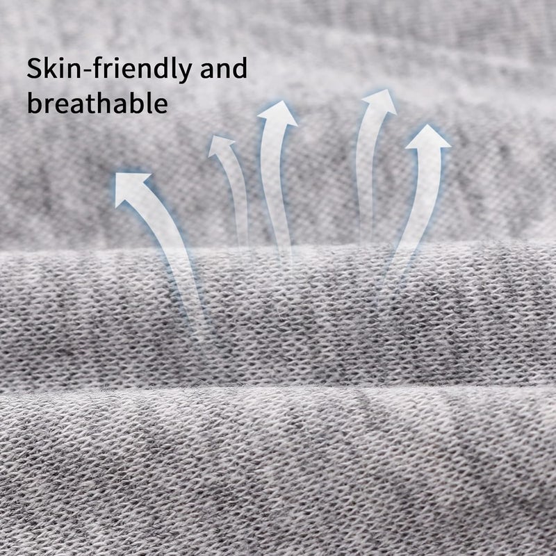 DRESHOW BQUBO Baby Hats and Mittens Infant Cotton Beanie Gloves No Scratch Set Newborn Hospital Hat for Boys Girls - Image 4